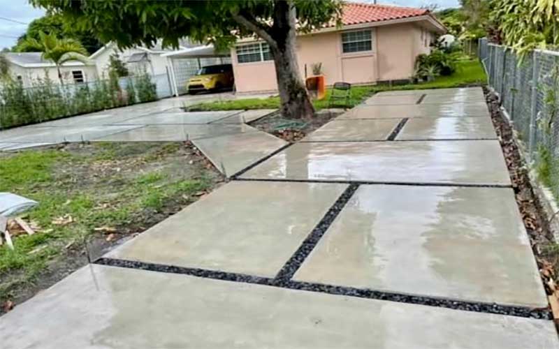CONCRETE PATIO REMODELING